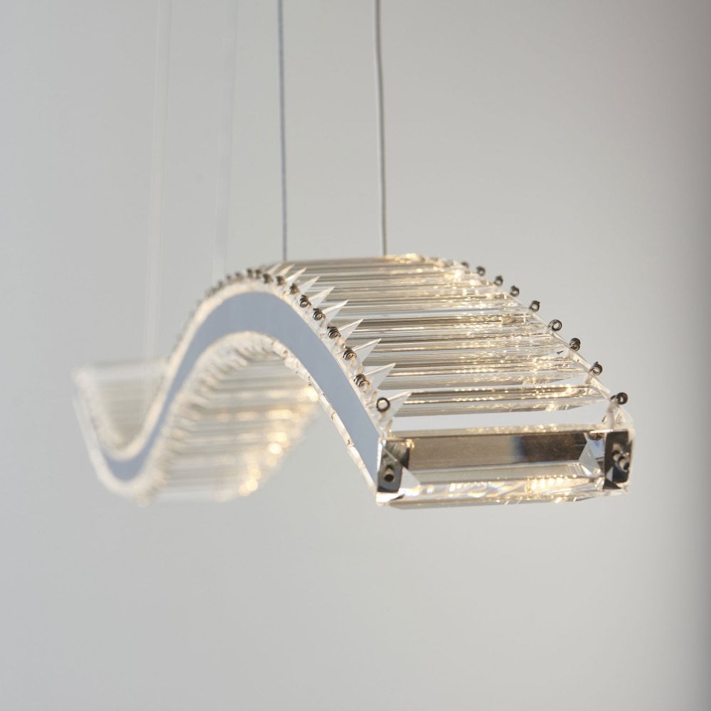 Karelia Linear Crystal LED Light