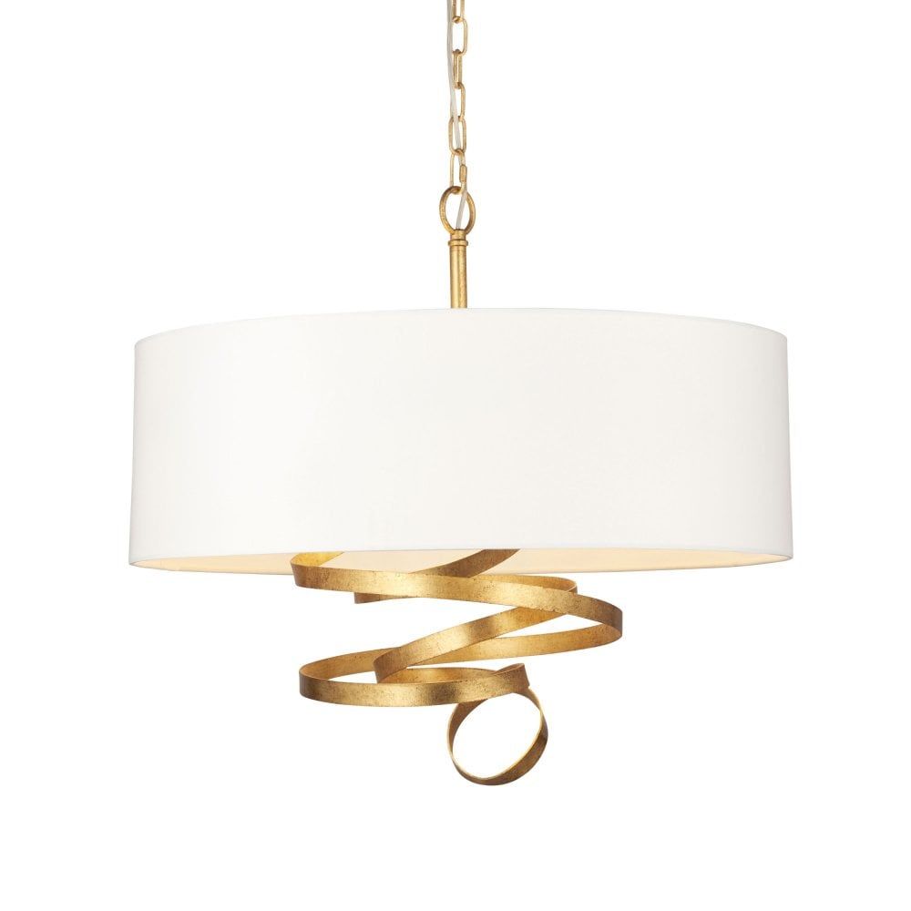 Bella Table Lamp Gold Leaf Finish