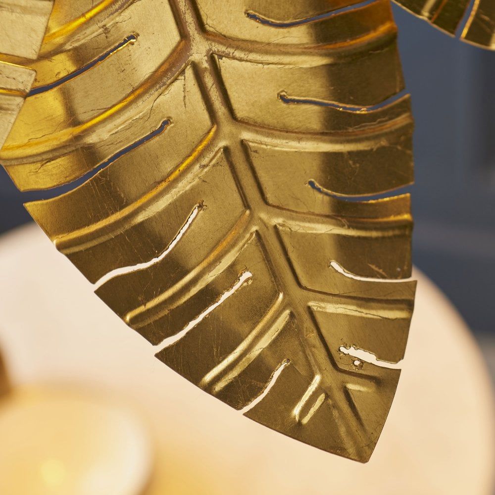 Forrest 1Lt/5Lt Distressed Gold Leaf Pendants - Cusack Lighting