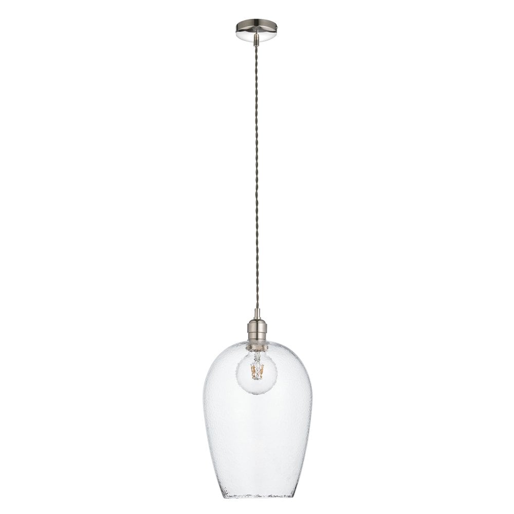 Vigo Pendant - Bright Nickel/Antique Brass, Various Sizes