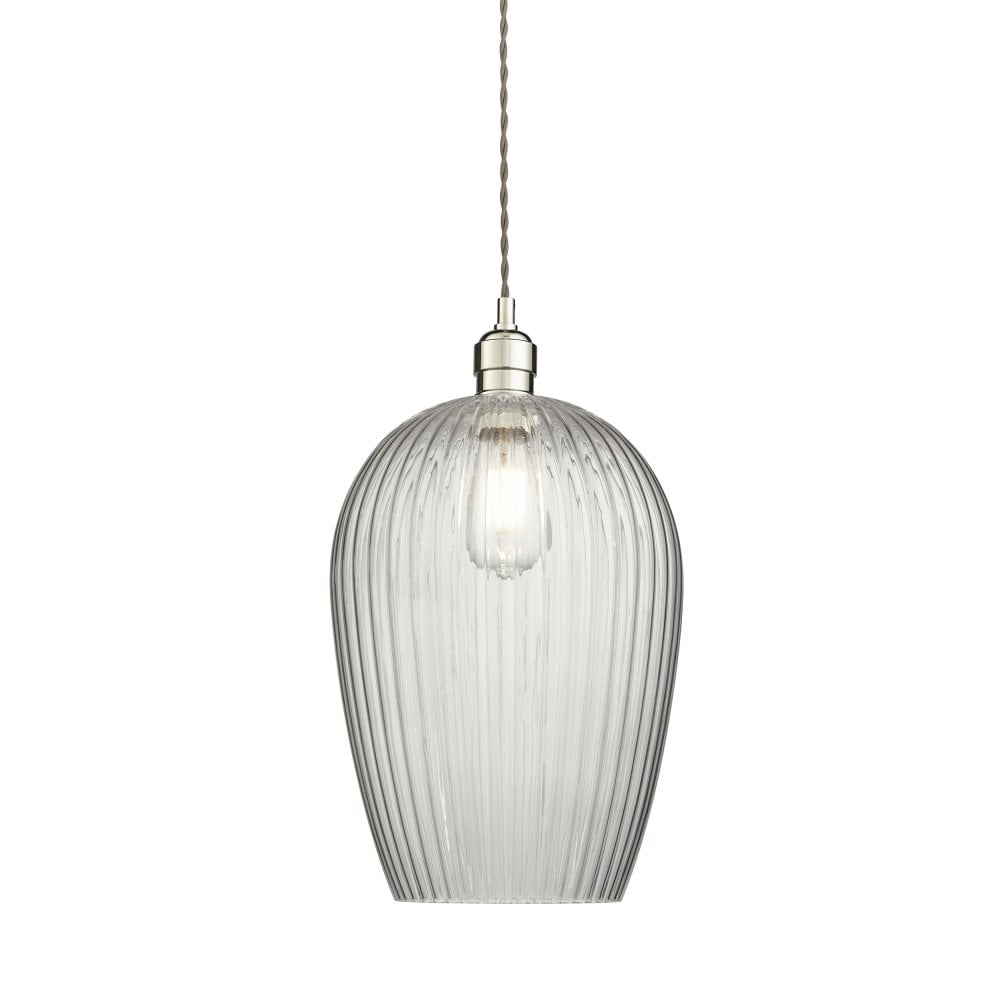 Vigo Pendant - Bright Nickel/Antique Brass, Various Sizes