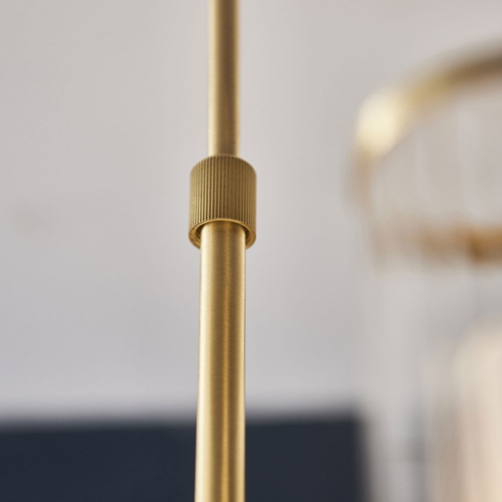 Larson 13/12 Light Pendant in Satin Brass