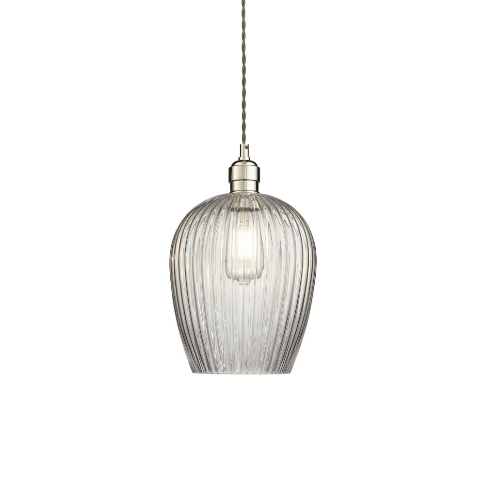 Vigo Pendant - Bright Nickel/Antique Brass, Various Sizes