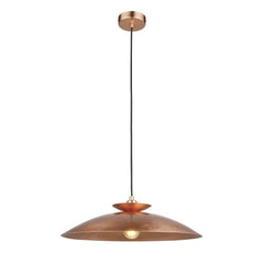 Maddox Hammered Metal 1Lt LED Pendant - Various Styles