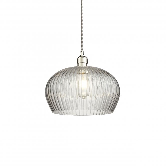 Vigo Pendant - Bright Nickel/Antique Brass, Various Sizes