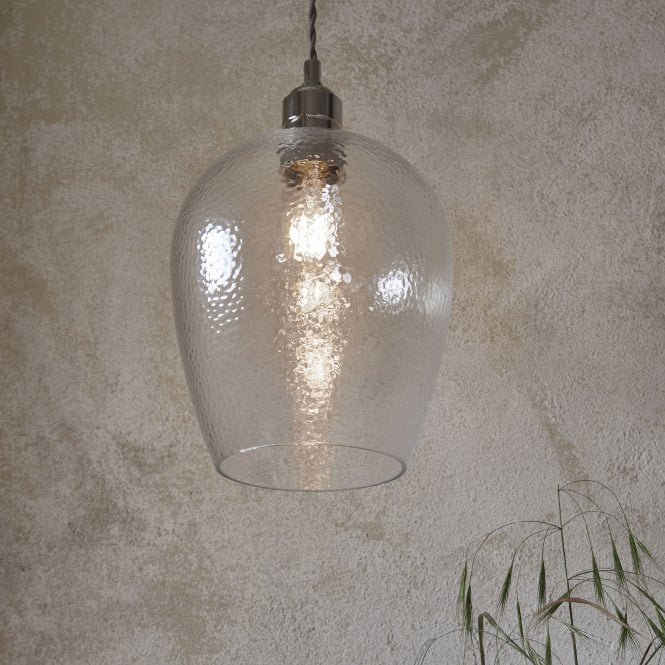 Vigo Pendant - Bright Nickel/Antique Brass, Various Sizes