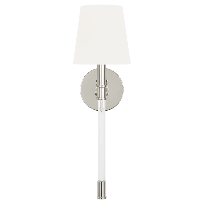 Hanover Wall Sconce - Nickel/Brass