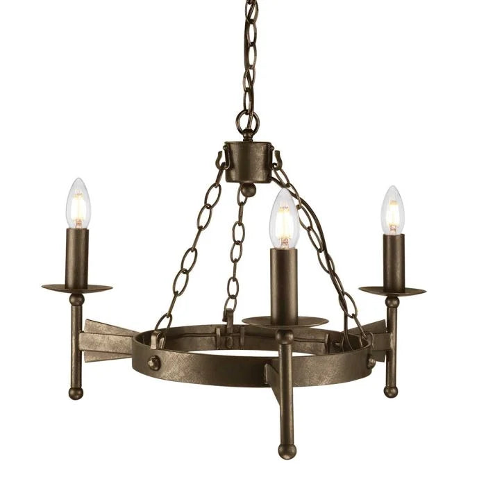 Cromwell Light Chandelier - Old Bronze - 3LT and 5LT