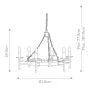 Cromwell Light Chandelier - Old Bronze - 6LT and 8LT