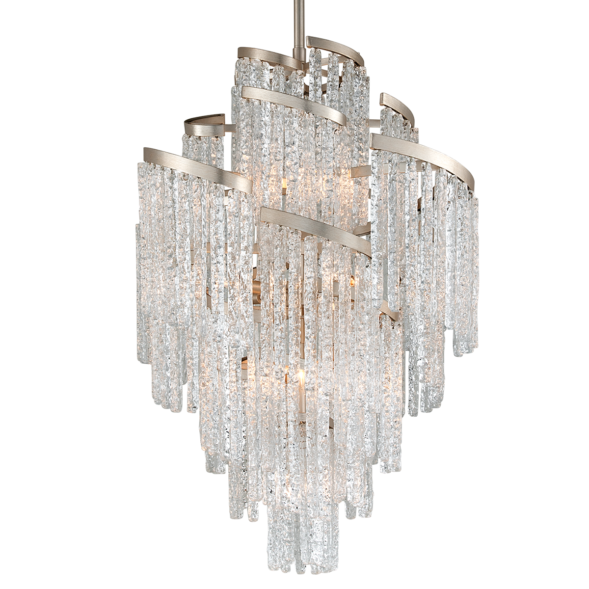 Mont Blanc 9/13Lt Chandelier - Silver Leaf