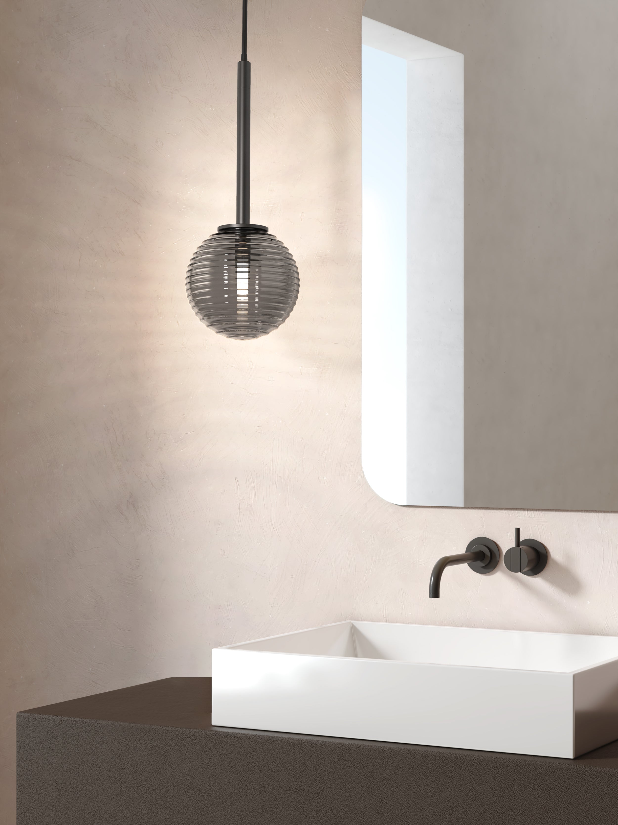 Tacoma Pendant in Various Finishes Base Only G9 IP44