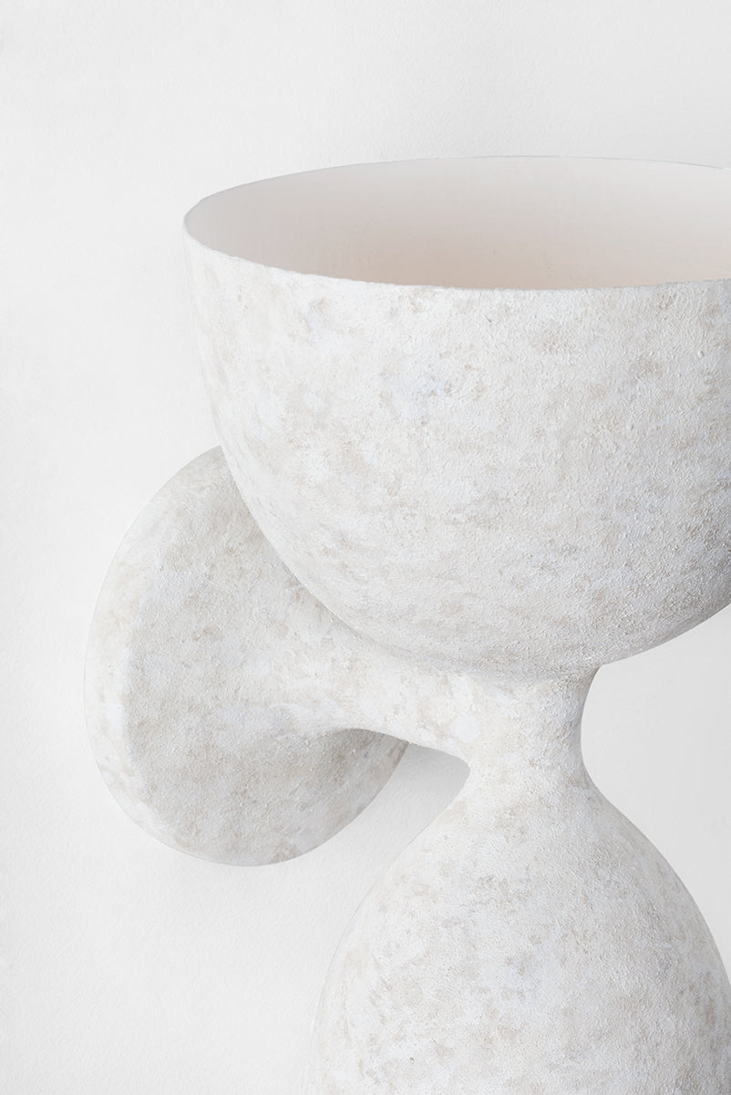 Waucoba 2Lt Wall Sconce - Weathered White