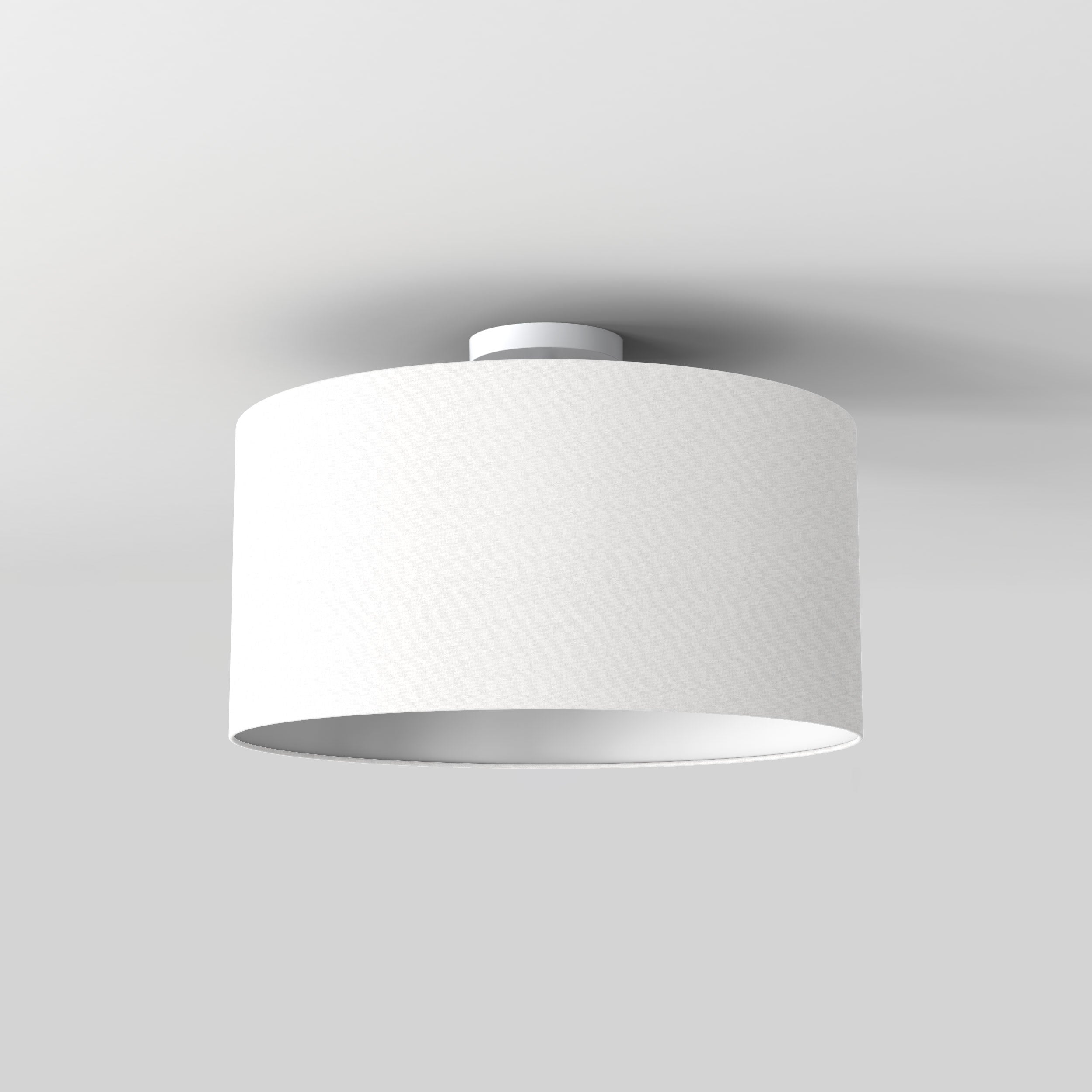 Drum 500 Shade- White/ Oyester Finishes