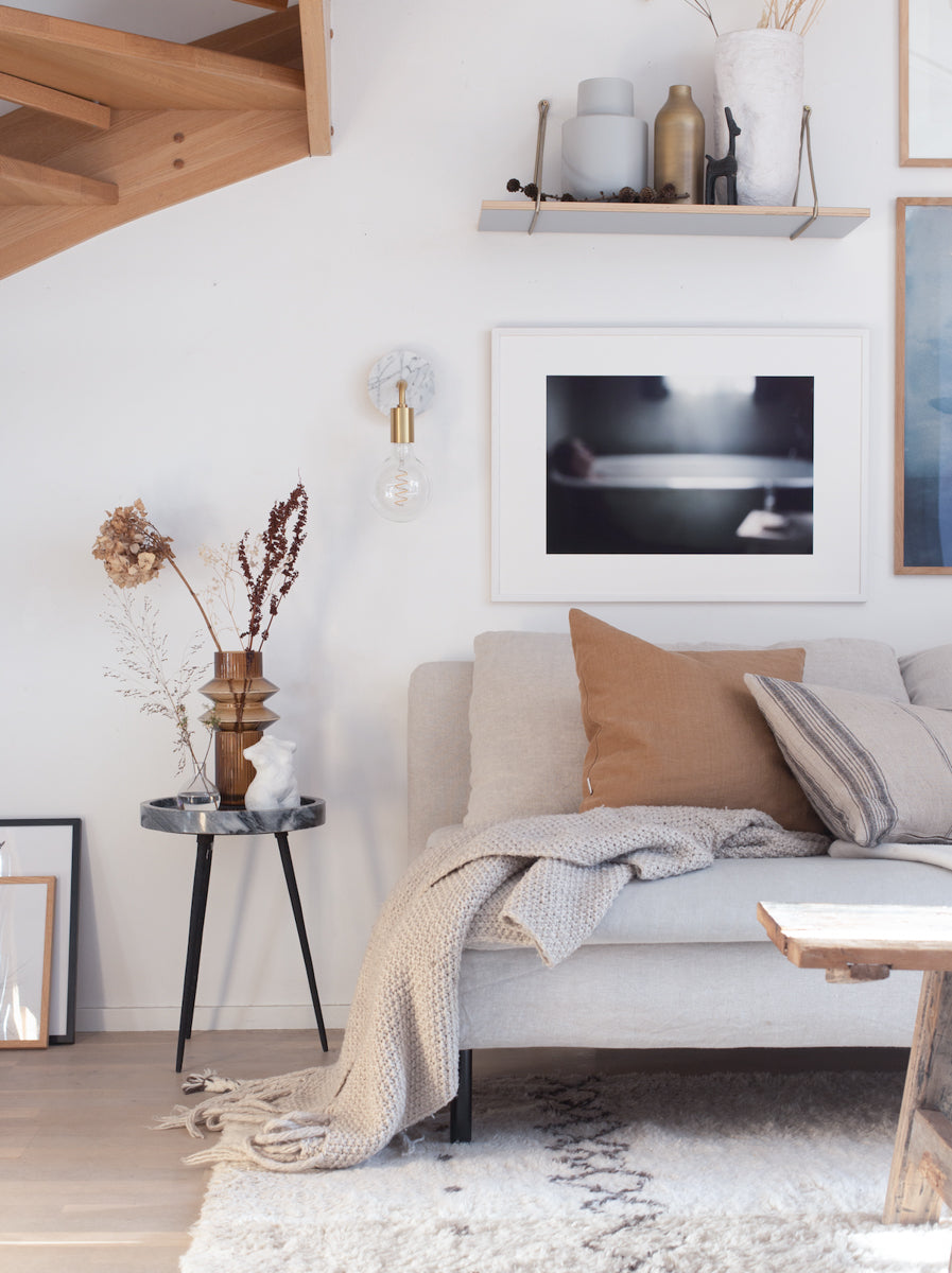 Chloe 1Lt Wall Sconce - Aged Brass