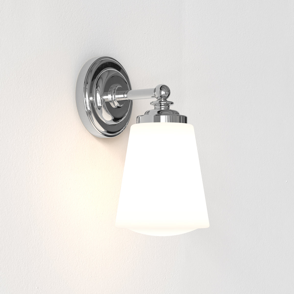 Anton Bathroom Wall Light In Various Finishes E14 IP44