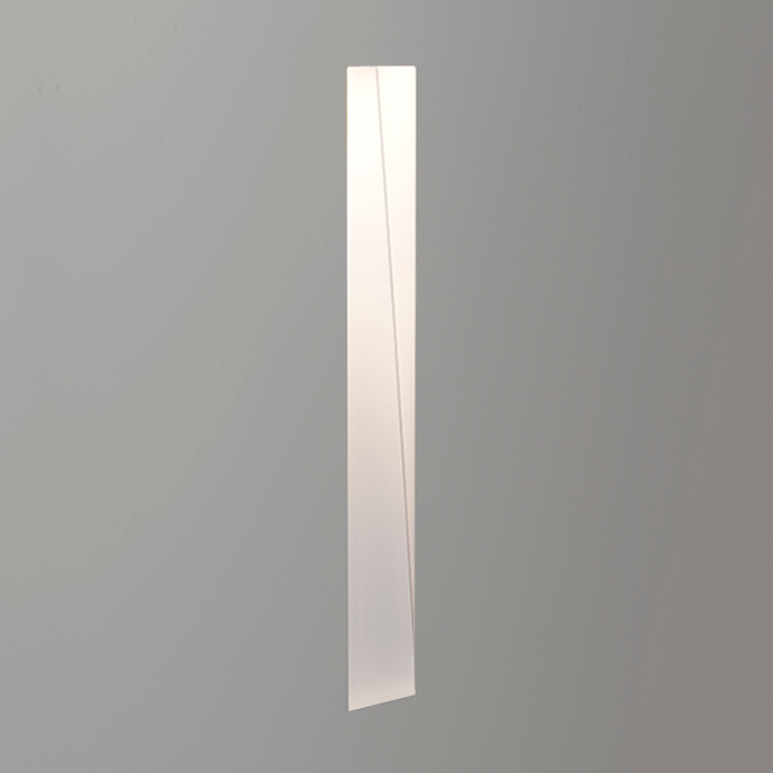 Borgo Trimless Bathroom Recessed Wall Light Integrated LED IP20 Various Types - Matt White Finish