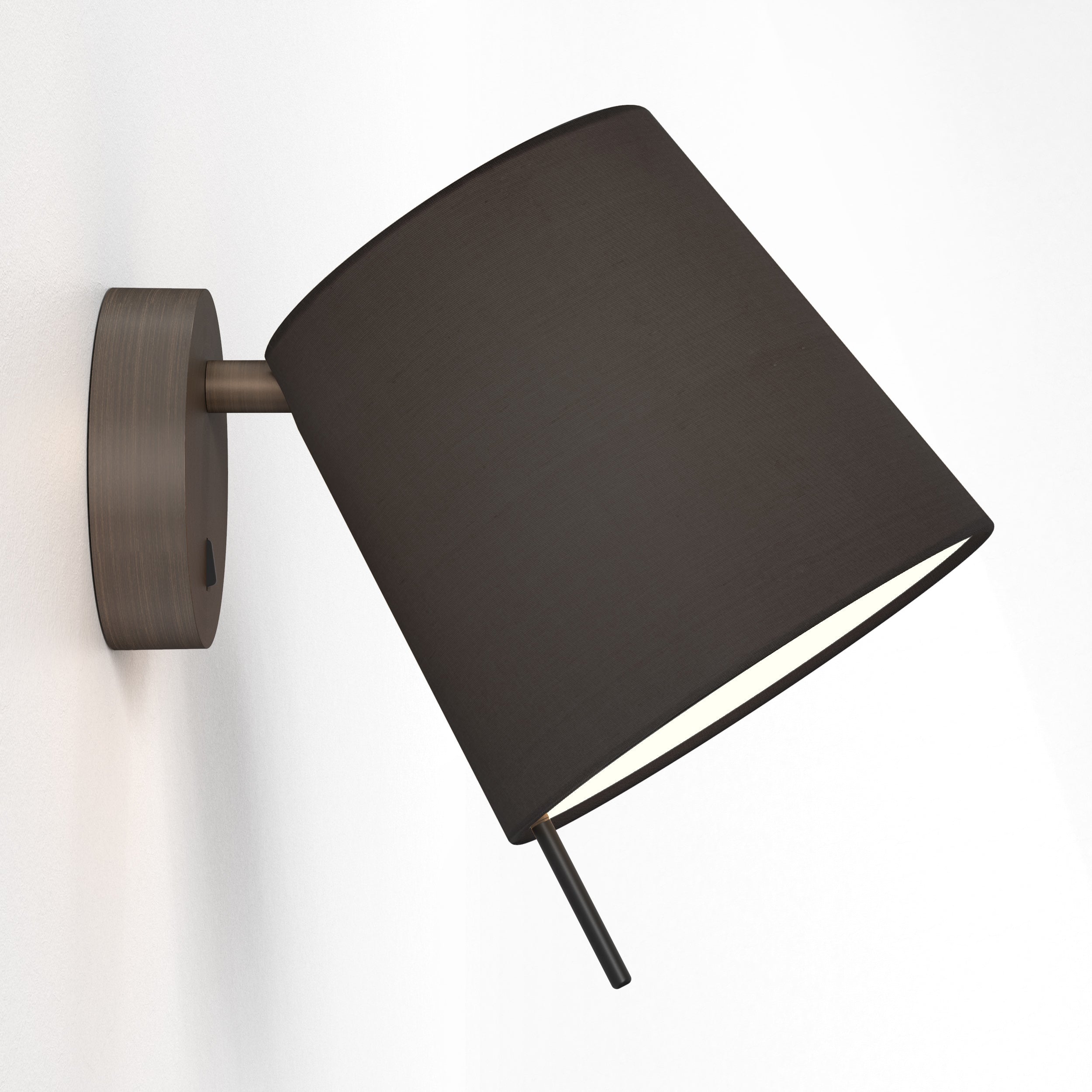 Mitsu Wall Light- Matt Nickel/ Bronze