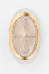 Danes 1Lt Wall Sconce - Gold Leaf
