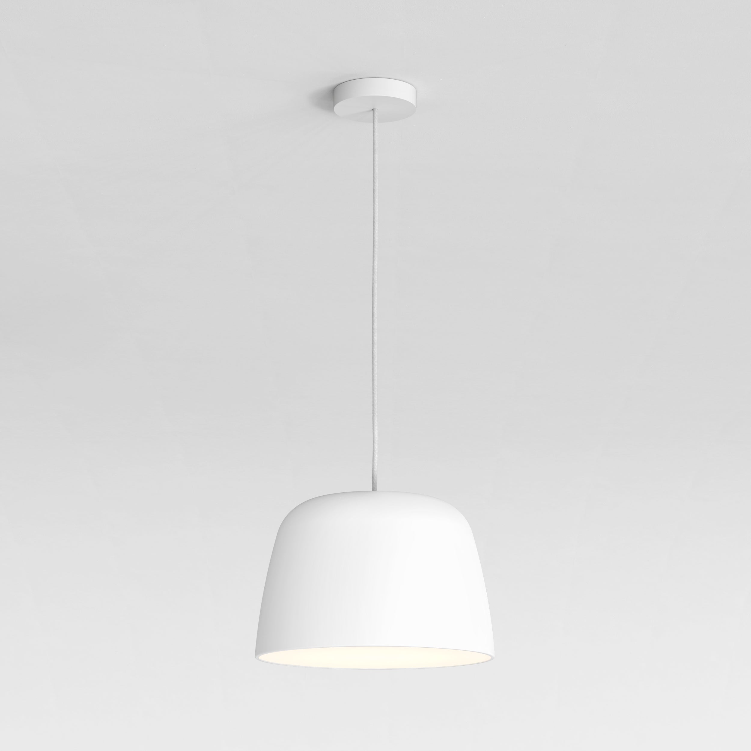 Taiko Pendant Indoor Pedant in Matt Black/Matt White E27 IP20