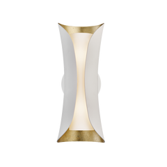 Josie 2Lt Wall Sconce - Black/White
