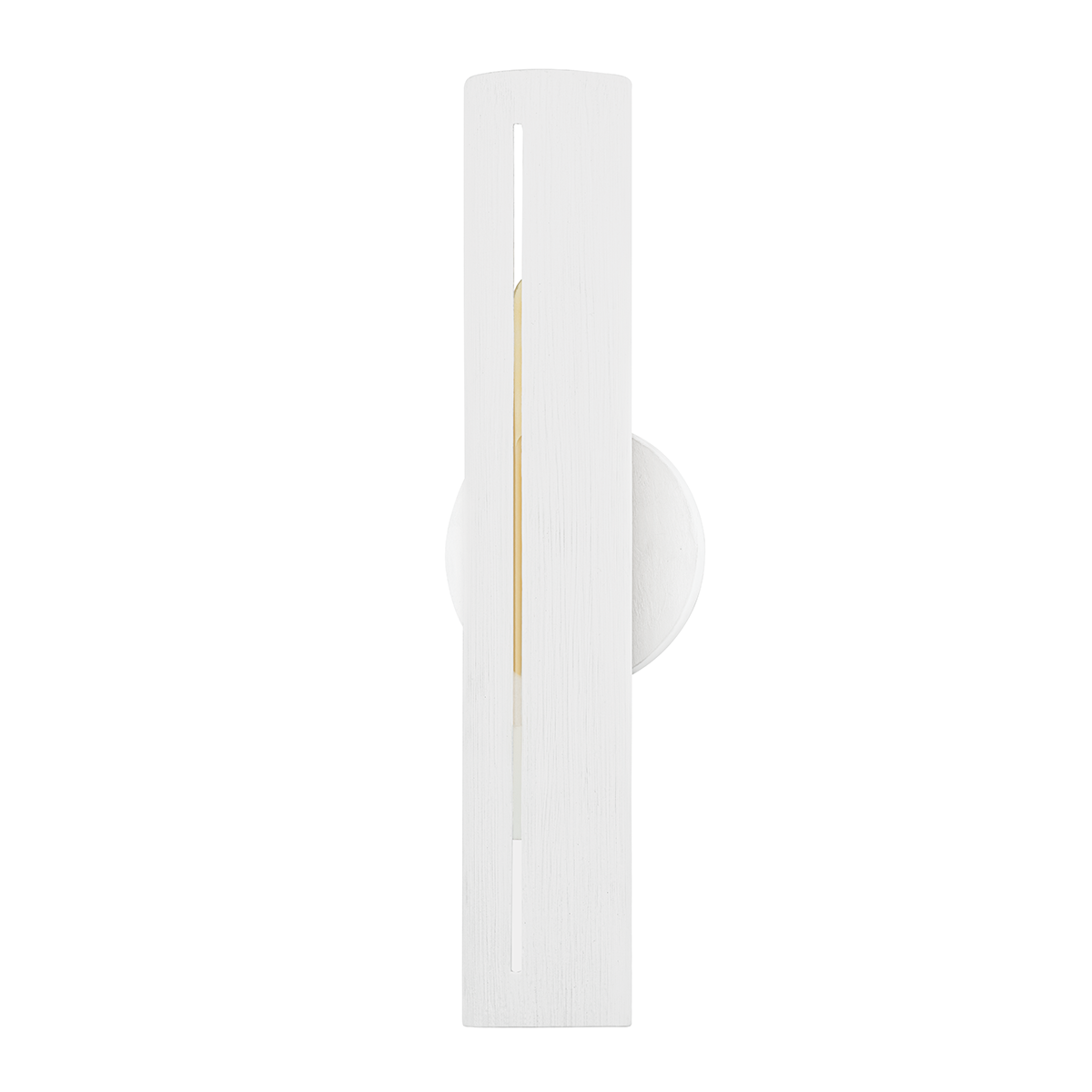Brandon 2Lt Wall Sconce - White/Black