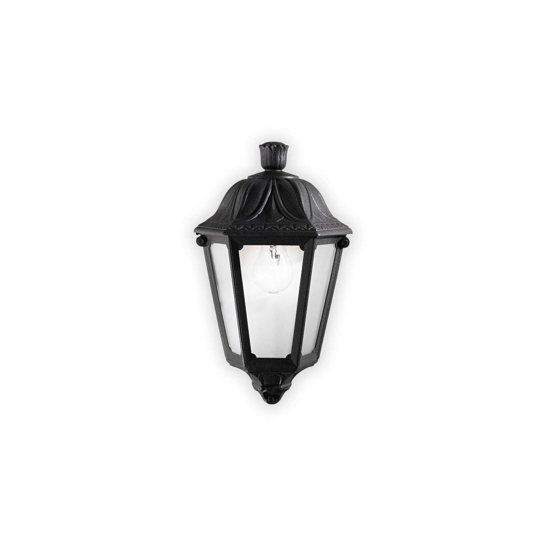 Dafne Outdoor Wall Light Small/Big - White/Black Finish - Cusack Lighting