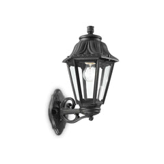 Dafne Outdoor Wall Light Small/Big - White/Black Finish - Cusack Lighting