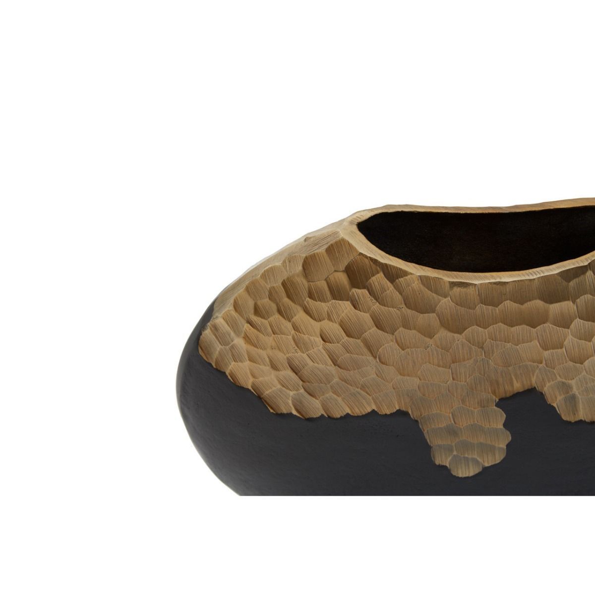 Daito Small/Large Black Gold Round Vase
