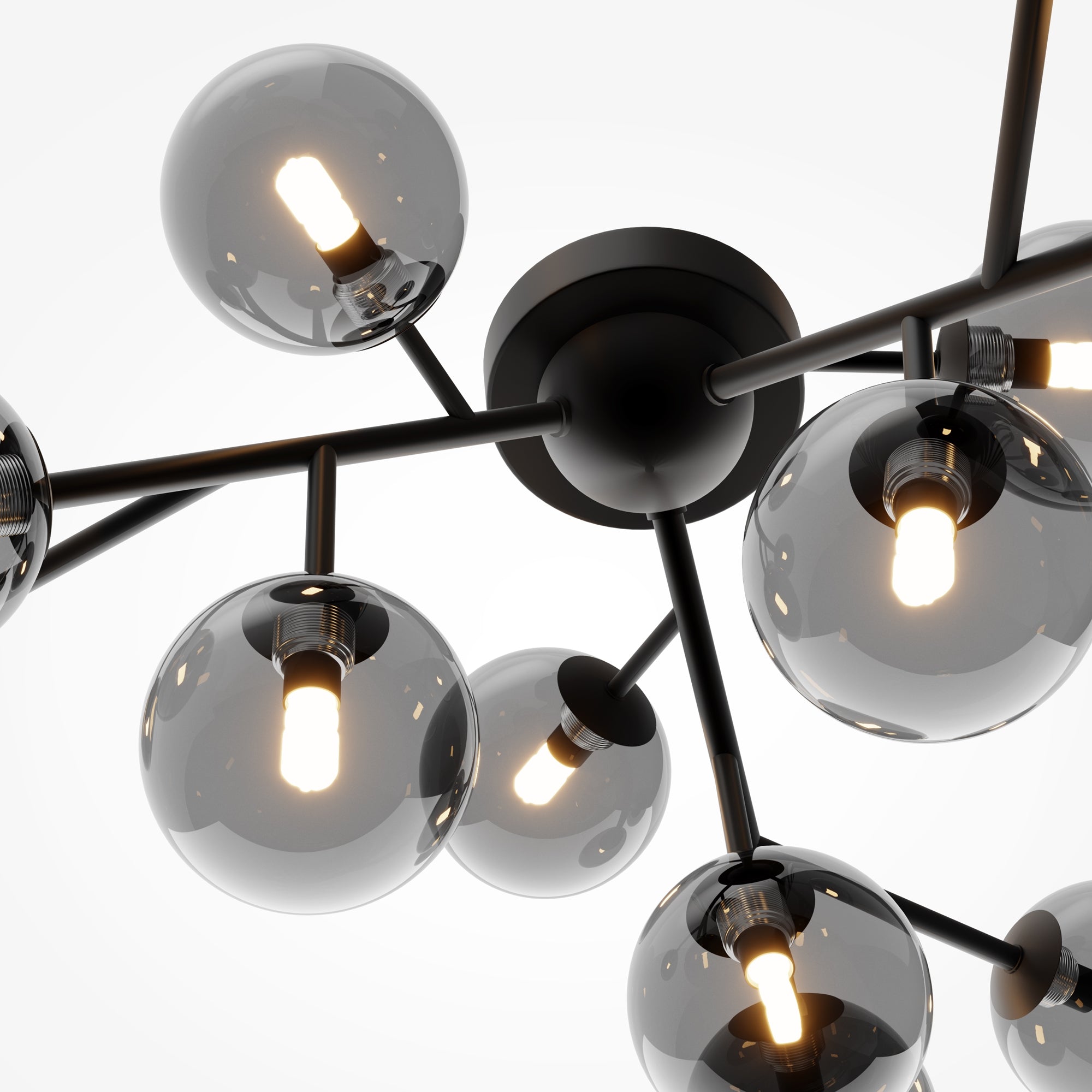Dallas 12lt/20lt Flush Ceiling Light - Various Finishes