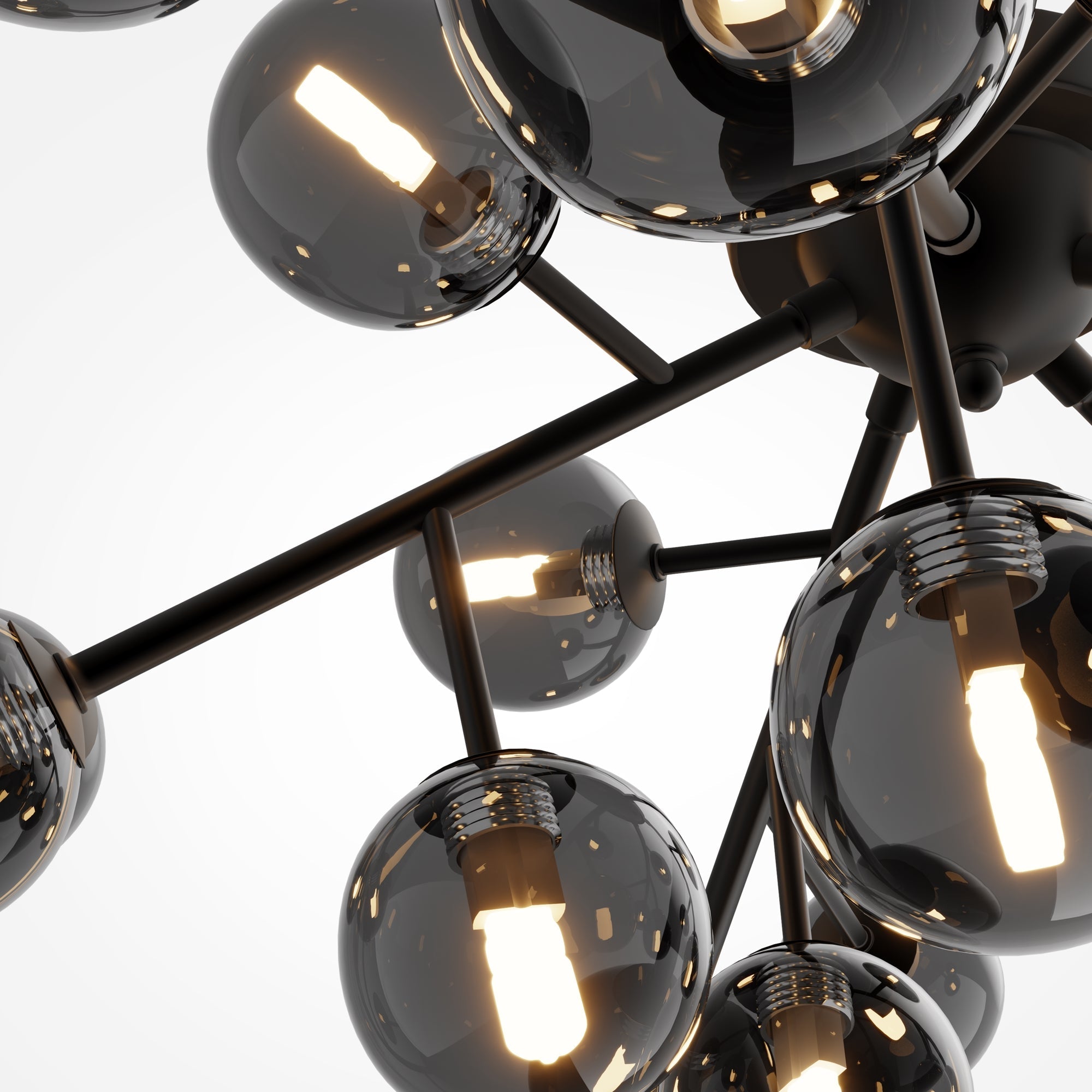 Dallas 12lt/20lt Flush Ceiling Light - Various Finishes