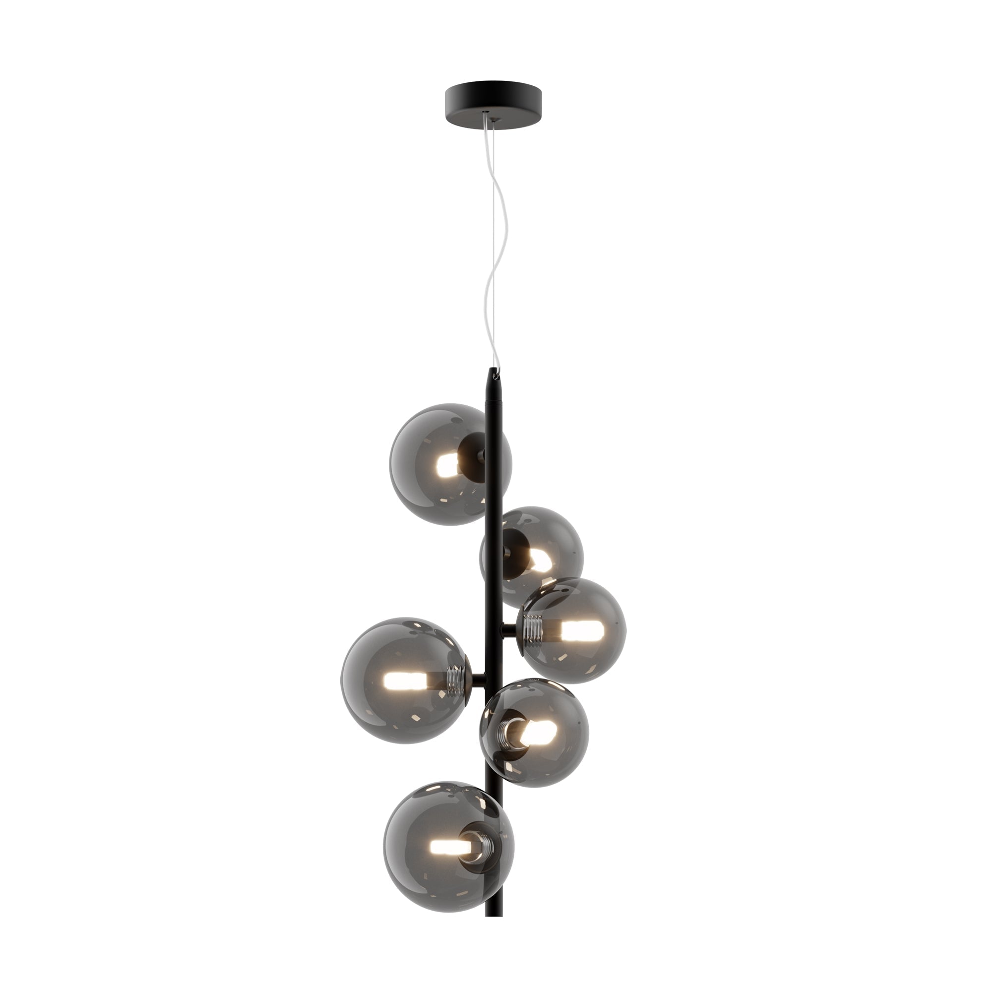 Dallas 6lt Centre Ceiling Light - Various Colours