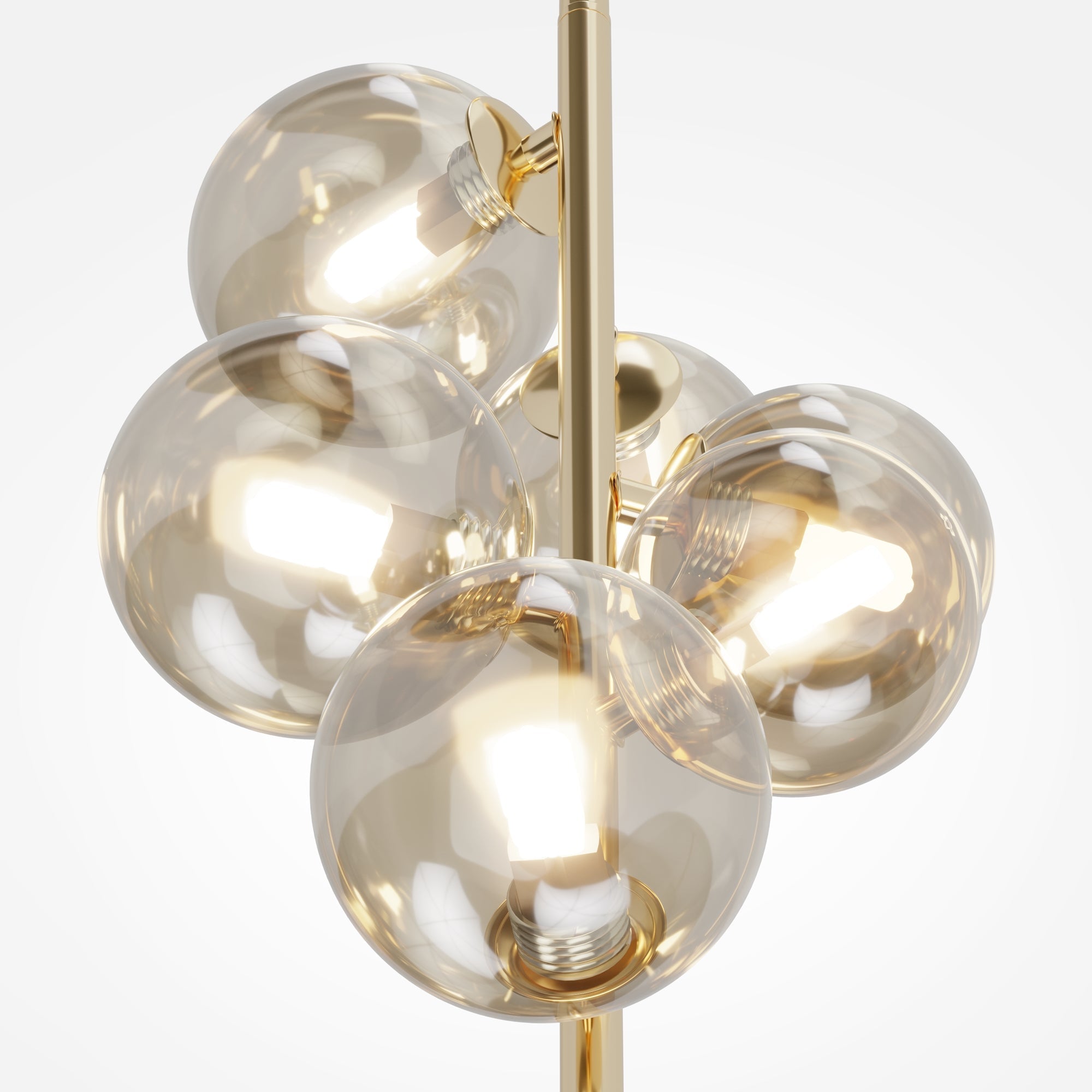 Dallas 6lt Centre Ceiling Light - Various Colours