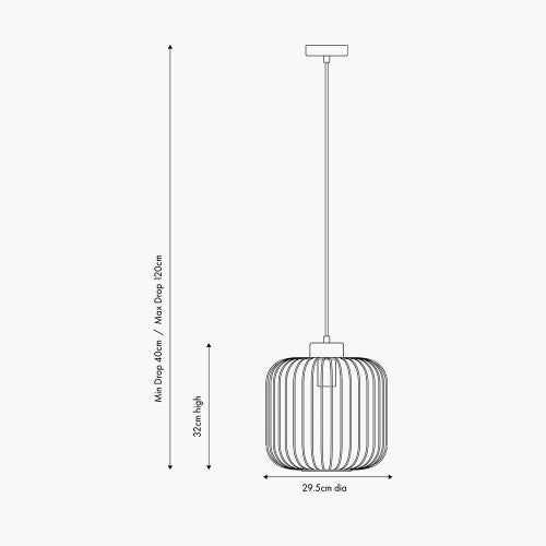 Dania Metal Wire Pendant - Various Colours & Styles