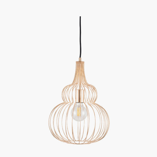 Dania Metal Wire Pendant - Various Colours & Styles