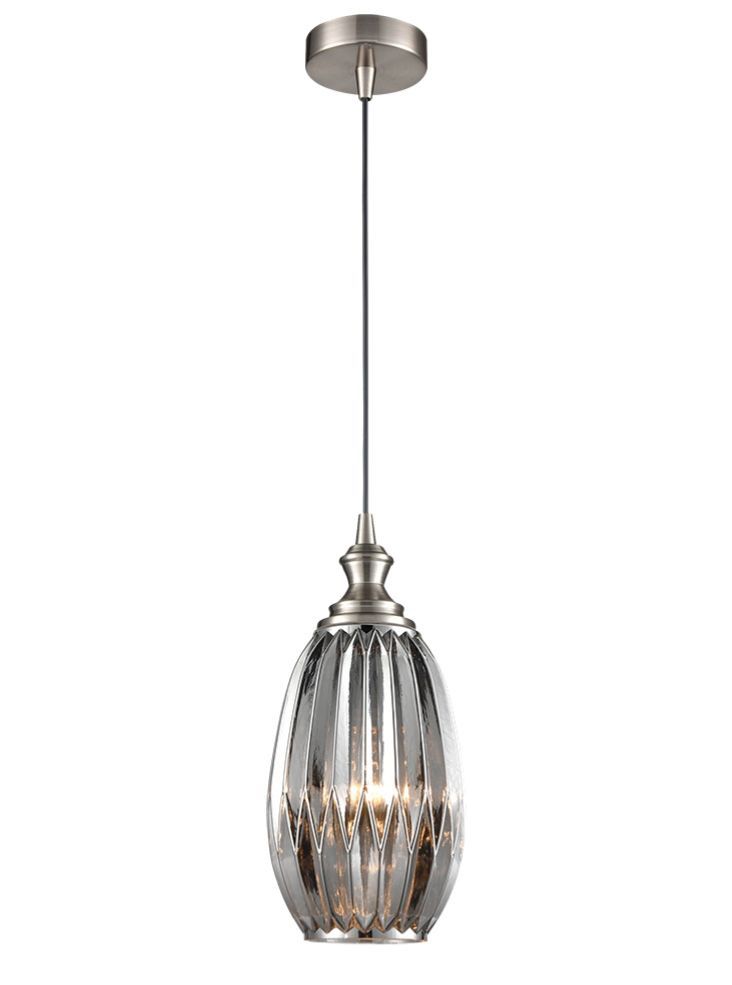 Dante Small/Medium Pendant Ceiling Light - Bronze/Satin Nickel Finish