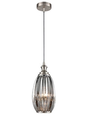 Dante Small/Medium Pendant Ceiling Light - Bronze/Satin Nickel Finish