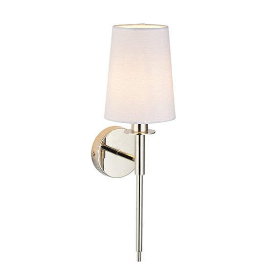 Daphney Wall Light - Bright Nickel / Satin Brass