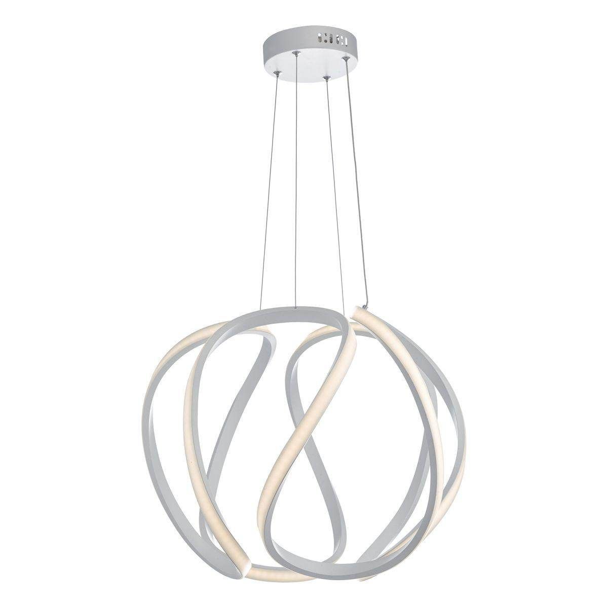 Dar Alonsa Fitting Large White LED - Cusack Lighting