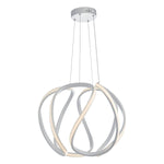 Dar Alonsa Fitting Large White LED - Cusack Lighting