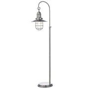 Dar Terrace Floor Lamp Antique Chrome - Cusack Lighting