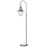 Dar Terrace Floor Lamp Antique Chrome - Cusack Lighting