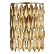 Dar Volcano 1 Light Wall Bracket Gold - Cusack Lighting