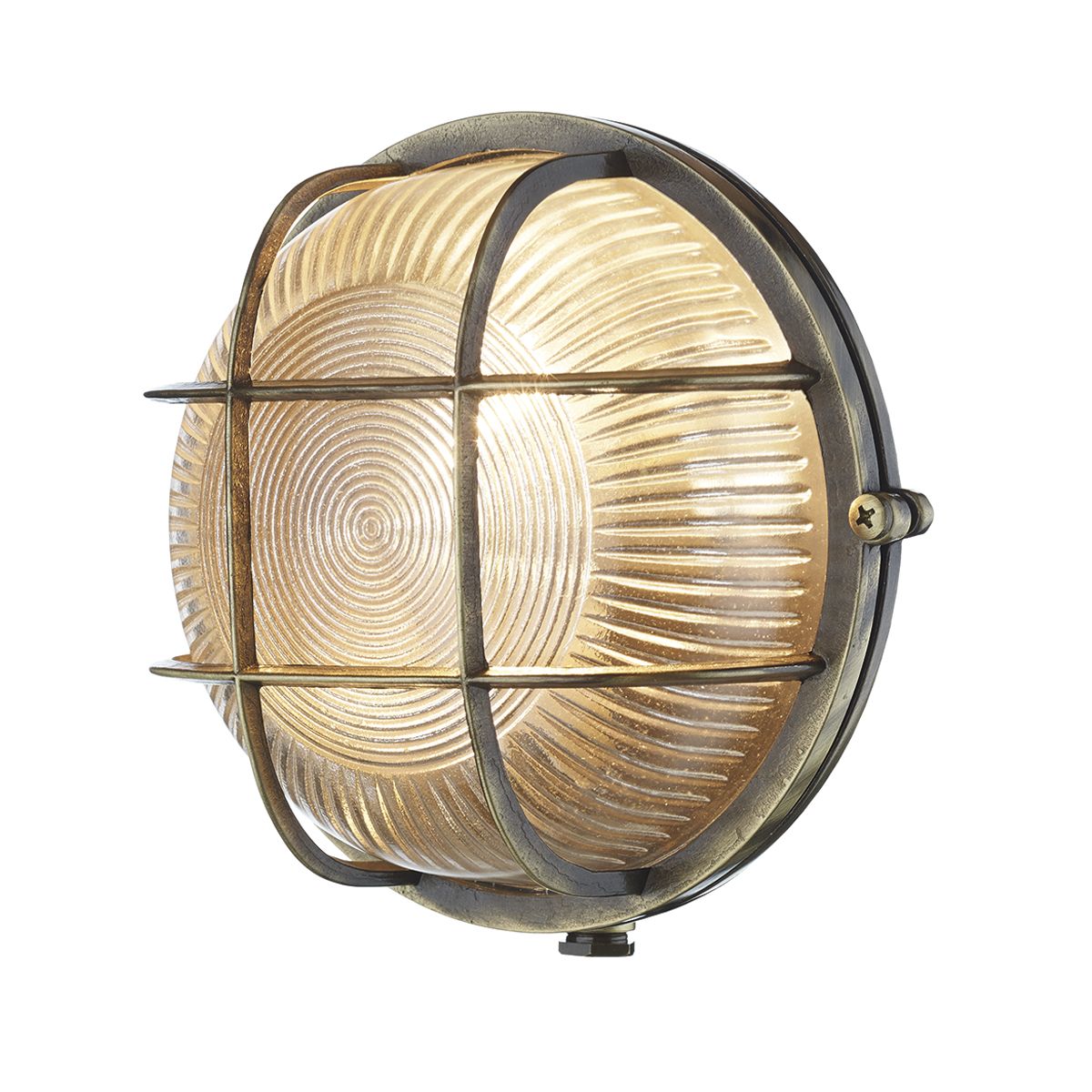 Admiral Round Bulkhead Indoor & Outdoor Wall Light IP64 