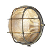 Admiral Round Bulkhead Indoor & Outdoor Wall Light IP64 