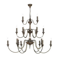 Bailey 21 Lt Pendant Bespoke/Pewter/Bronze - Finish 