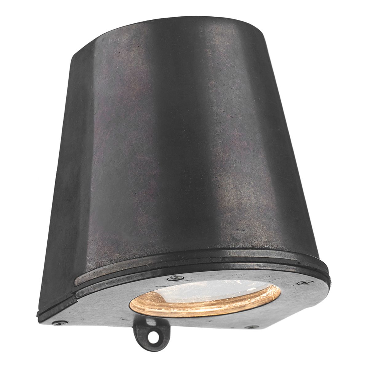 Strait Outdoor Wall Light IP44 Antique Brass/Oxidised Brass