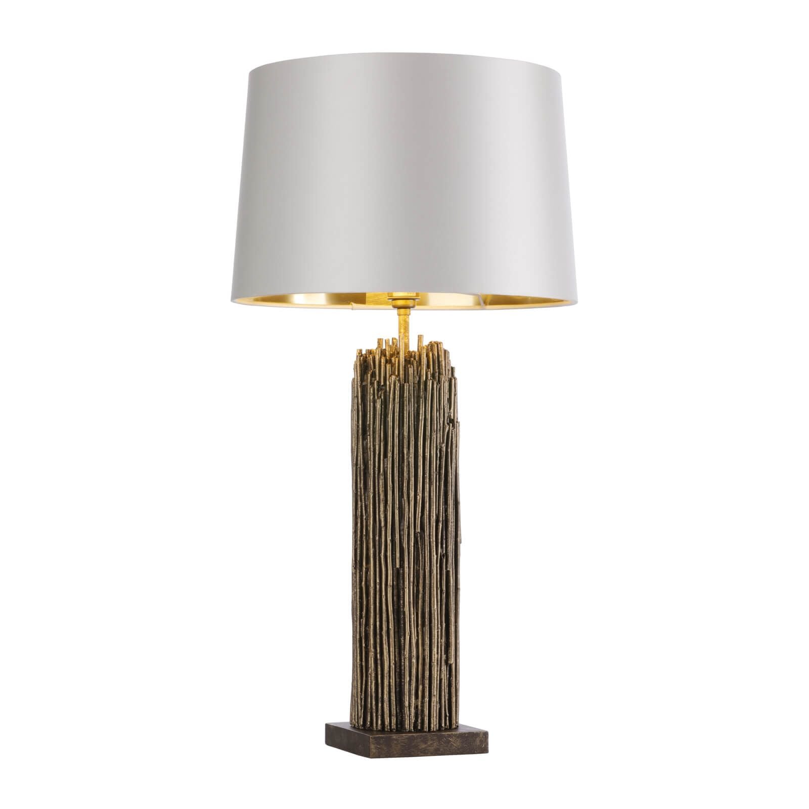 Willow table lamp in gold cocoa - Base Only