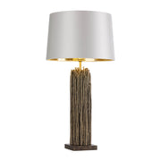 Willow table lamp in gold cocoa - Base Only