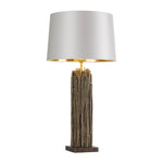 Willow table lamp in gold cocoa - Base Only
