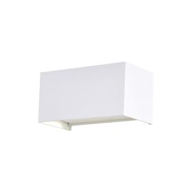 Davos Rectangular Outdoor Up/Down Wall Light IP54 - Various Colors